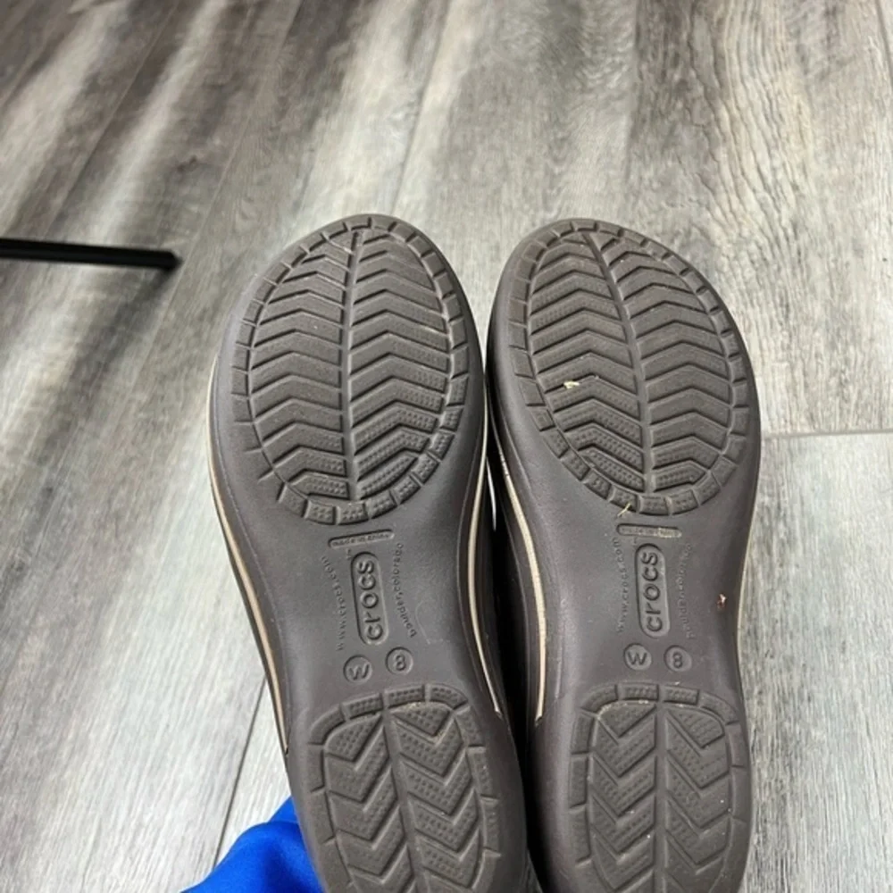 Crocs Brown Slip‎ On Shoes